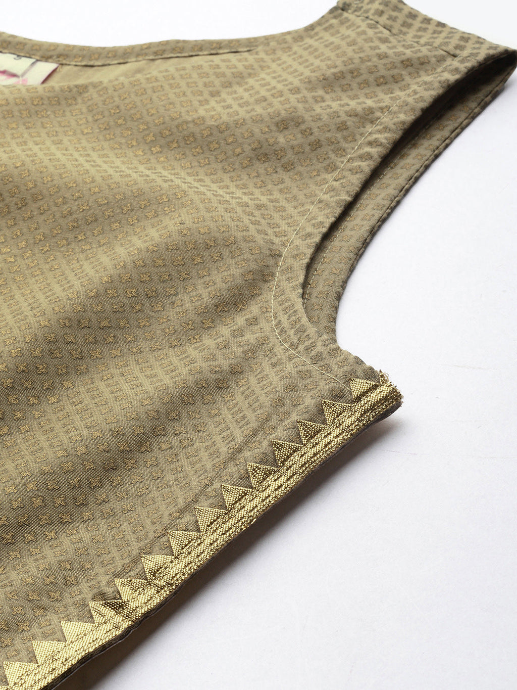 Ahalyaa Women Gold Beige Kurta Set | Grocsy