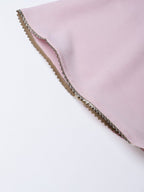 Ahalyaa Pastel Pink Floral Print Kurta With Sharara & Dupatta | Grocsy