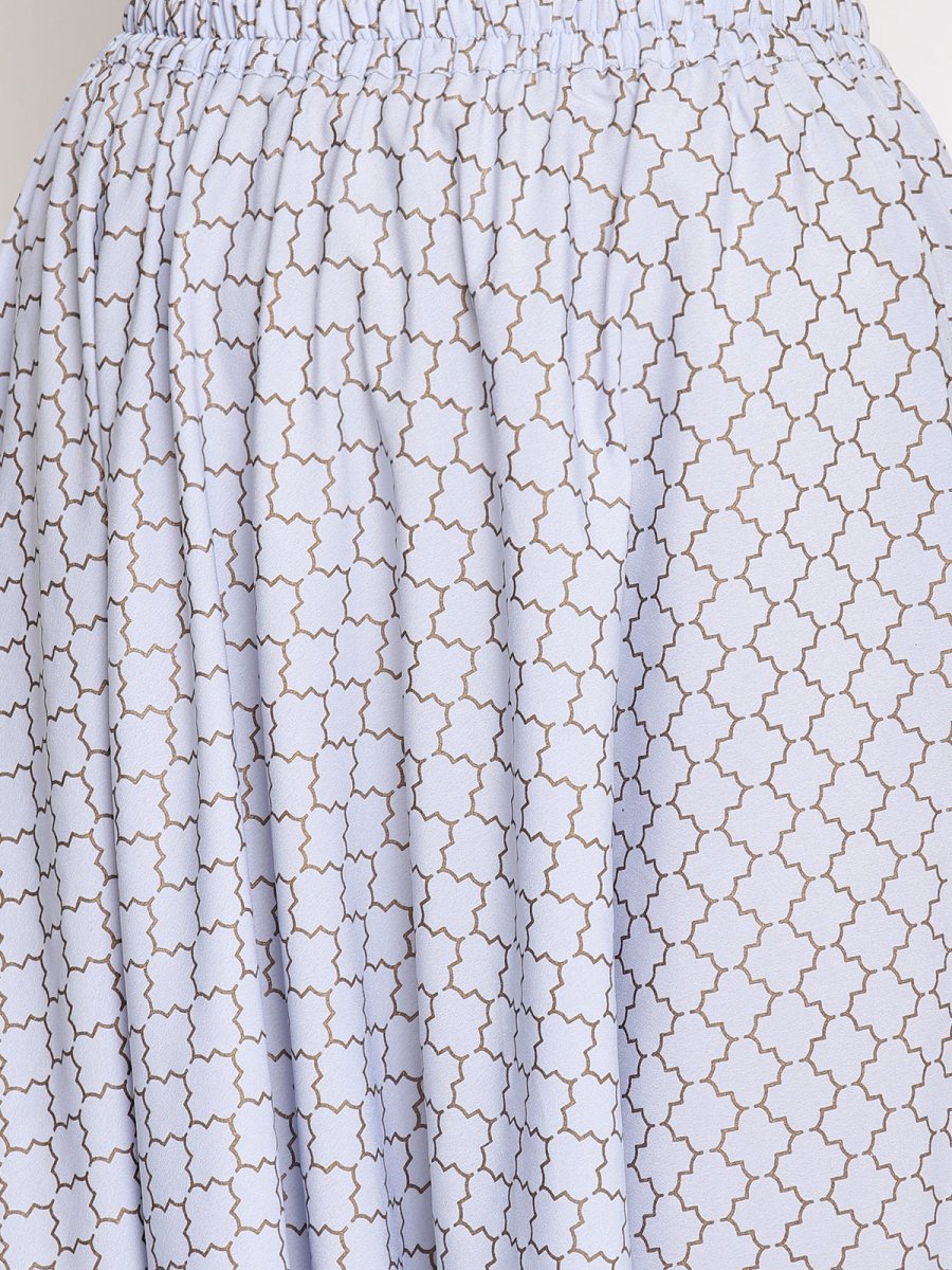 Ahalyaa Beautiful Crepe Printed Top With Harem Pant | Grocsy