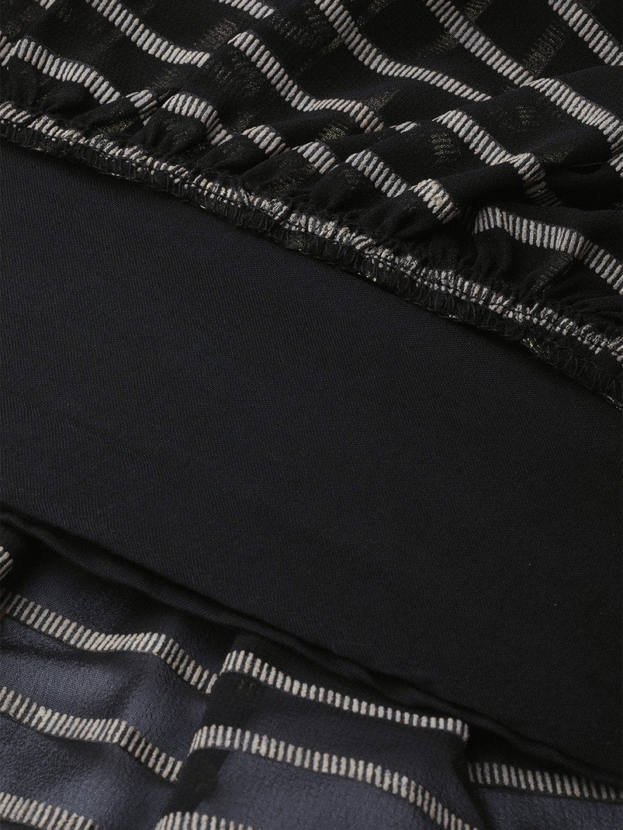 Ahalyaa Black Kurta with Trouser | Grocsy