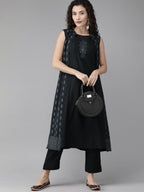 Ahalyaa Crepe Indo Western Set | Grocsy