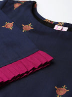 Ahalyaa Printed Kurta With Palazzo | Grocsy