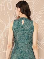 Ahalyaa Floral Printed Regular Kurta with Palazzos | Grocsy