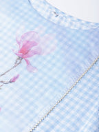 Ahalyaa Printed A Line Beautiful kurta with Palazzo for Women | Grocsy