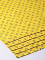 Ahalyaa Yellow Frock Suit with Plazzo | Grocsy