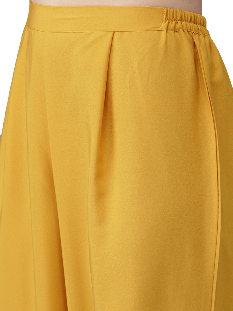 Ahalyaa Mustard Kurta with Beautiful Palazzo Set | Grocsy