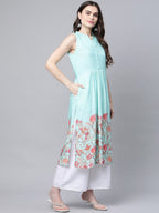 Ahalyaa Women Floral Printed Kurta | Grocsy