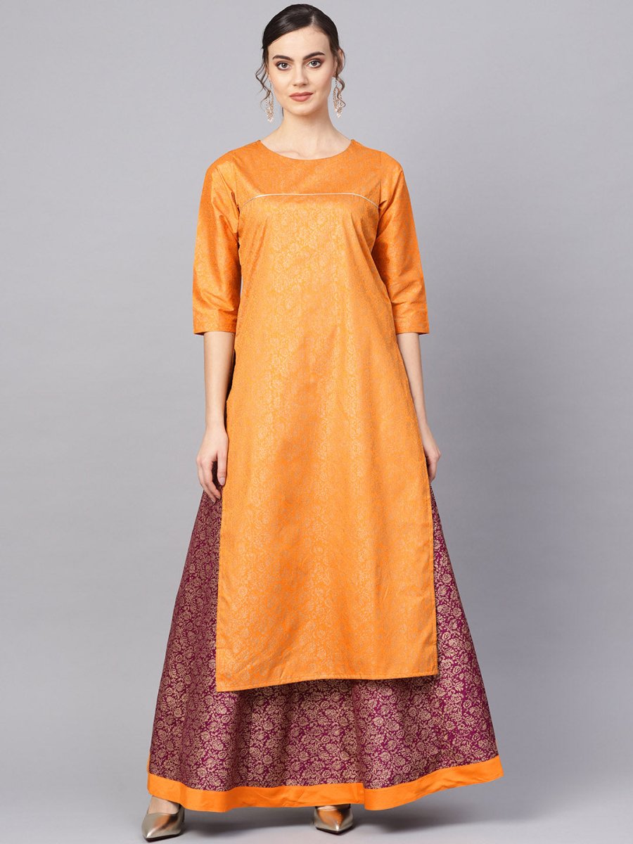 Ahalyaa Indo Western Kurta Set | Grocsy