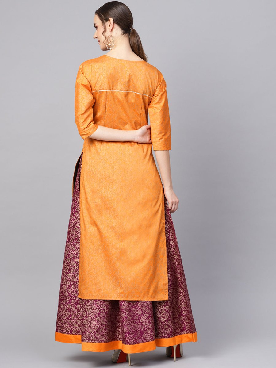 Ahalyaa Indo Western Kurta Set | Grocsy
