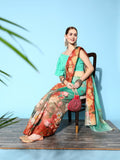Ahalyaa Floral Printed Saree | Grocsy
