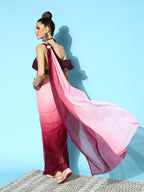 Ahalyaa Abstract Chiffon Saree | Grocsy