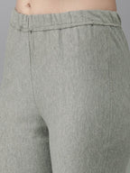 Ahalyaa Women Beautiful Grey Indo Western Set | Grocsy