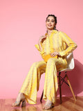 Ahalyaa Floral Printed Shirt and Palazzos | Grocsy