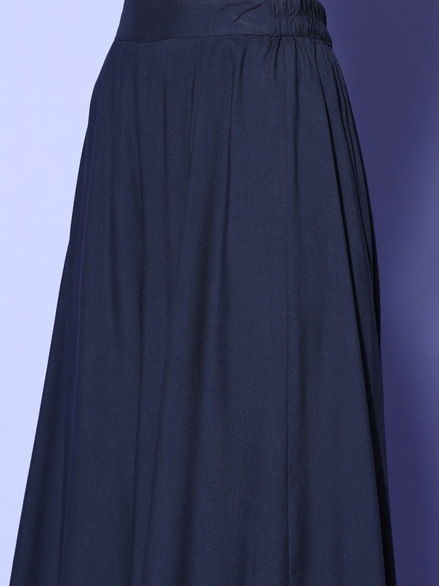Ahalyaa Woven Design Tunic & Palazzo Co-ords | Grocsy