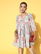 Ahalyaa Women Printed Tunic | Grocsy