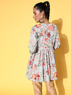 Ahalyaa Women Printed Tunic | Grocsy
