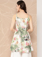 Ahalyaa Tropical Printed Tunic | Grocsy