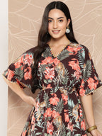 Ahalyaa Floral Printed Tunic | Grocsy