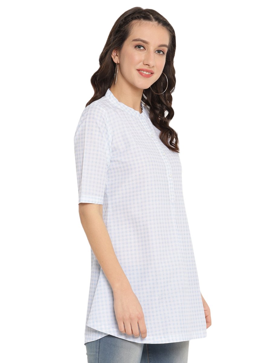 Ahalyaa Flared Multicolour Tunic | Grocsy