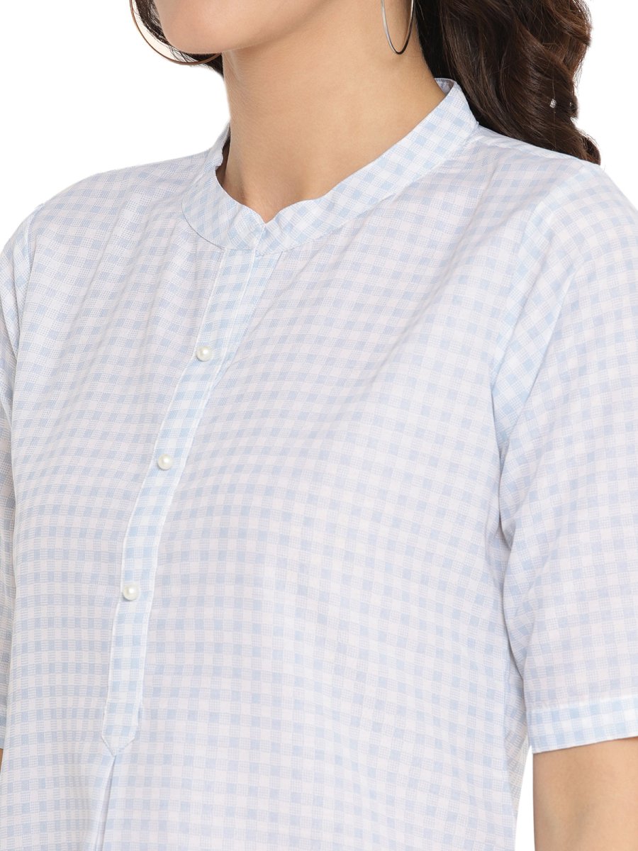 Ahalyaa Flared Multicolour Tunic | Grocsy
