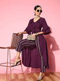 Ahalyaa Women Solid Co-Ords | Grocsy