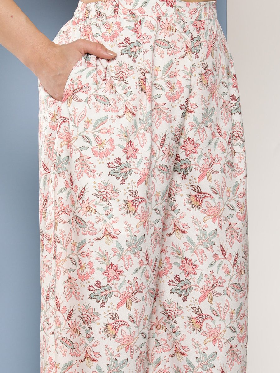 Ahalyaa Women Floral Print Co-Ords | Grocsy