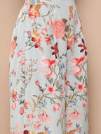 Ahalyaa Women Floral Print Crepe Co-Ords | Grocsy