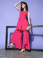 Ahalyaa Tunic with Palazzos | Grocsy
