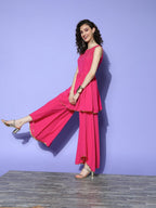 Ahalyaa Tunic with Palazzos | Grocsy