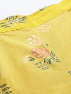 Ahalyaa Printed Pure Cotton Tunic With Palazzos | Grocsy