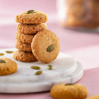 Almond House Oats Jaggery Cookies Jar | Grocsy