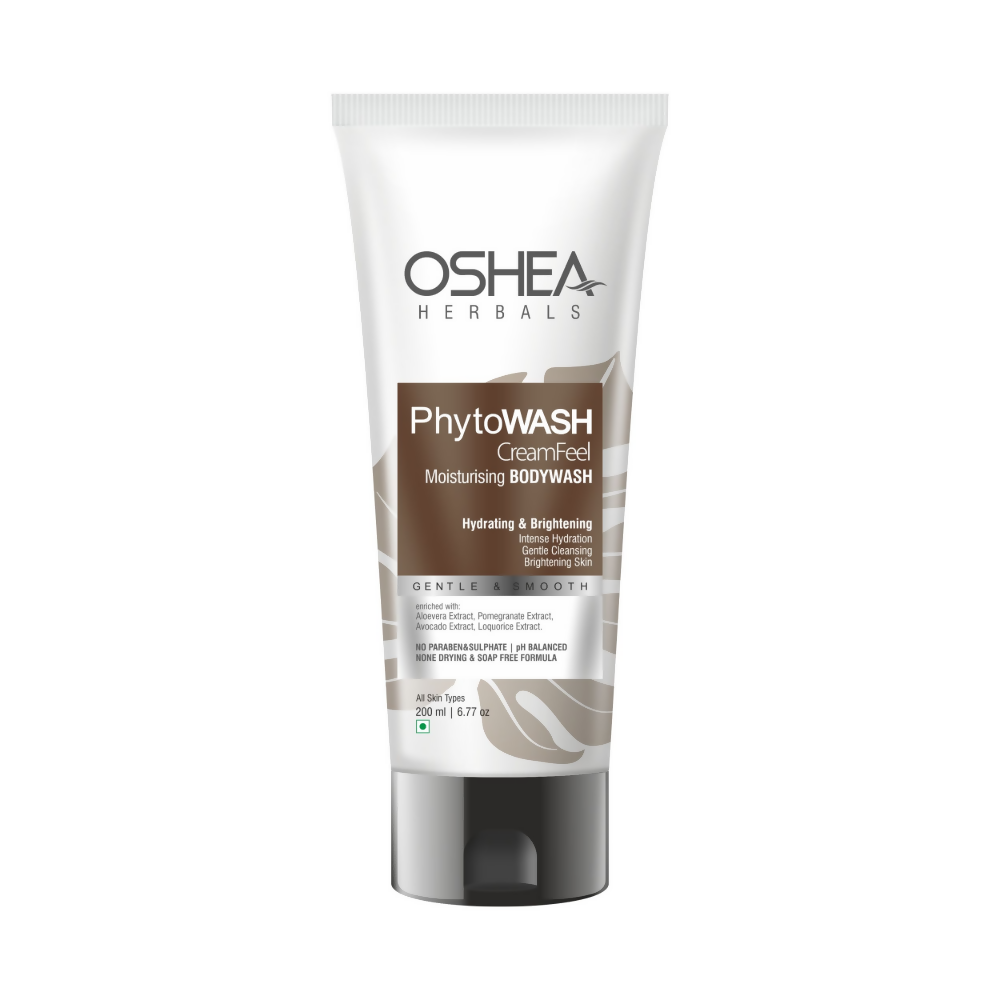 Oshea Herbals Phytowash Cream Feel Moisturising Body Wash | Grocsy