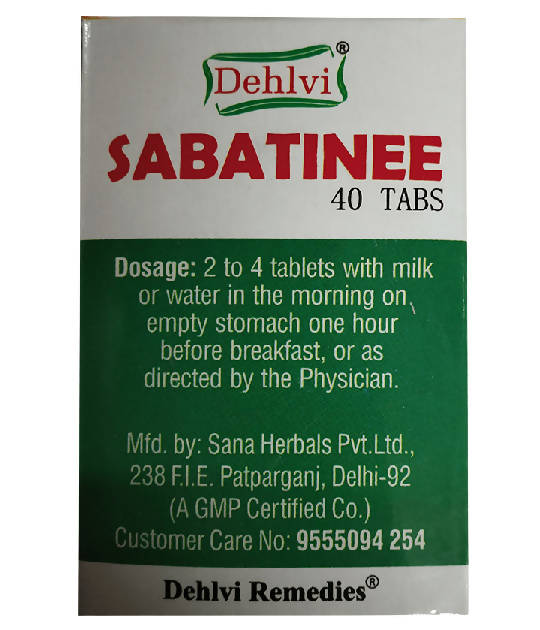 Dehlvi Sabatinee Tablets | Grocsy