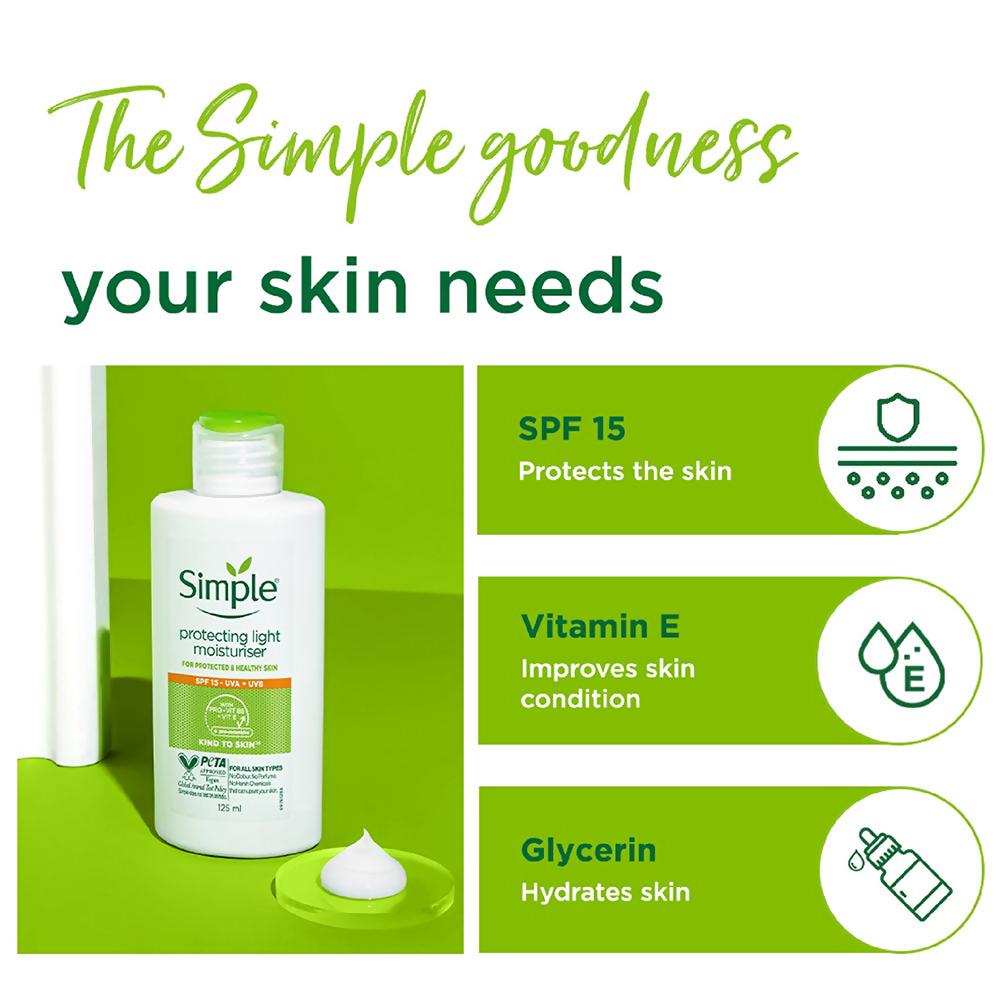 Simple Protecting Light Moisturiser | Grocsy