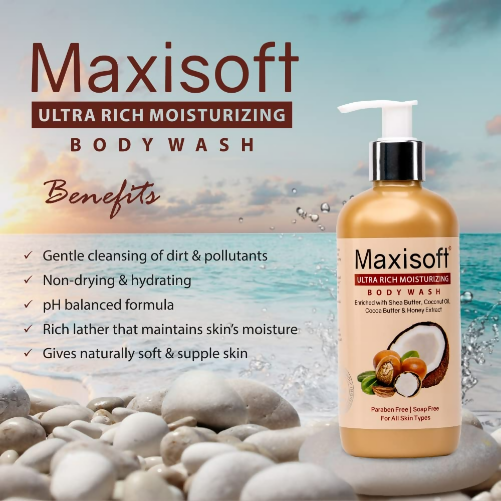Maxisoft Ultra Rich Moisturizing Body Wash | Grocsy