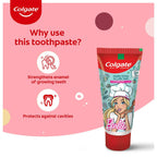 Colgate Kid's Barbie Anticavity Toothpaste - Strawberry Flavor | Grocsy