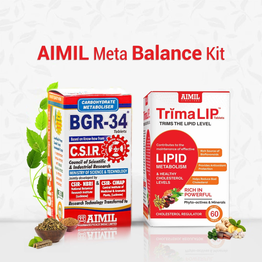 Aimil Meta Balance kit (BGR-34 +TrimaLip) | Grocsy