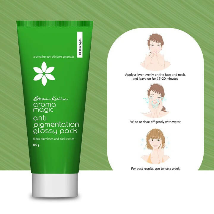 Blossom Kochhar Aroma Magic Anti Pigmentation Glossy Pack | Grocsy