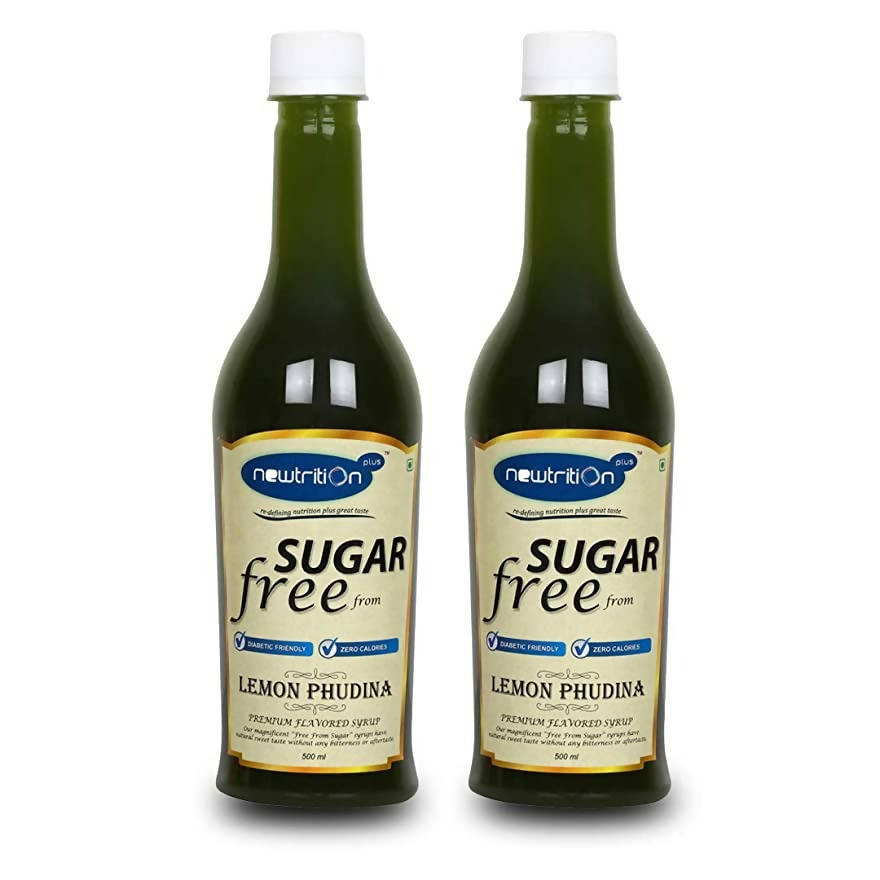 Newtrition Plus Sugar Free Lemon Phudina Syrup | Grocsy