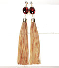 Bling Accessories Swarovski Siam Garnet Red Earrings | Grocsy