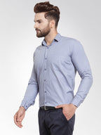 Jainish Men's Cotton Solid Light Grey Formal Shirt's ( SF 361Light-Grey ) | Grocsy