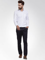 Jainish Men's Cotton Solid White Formal Shirt's ( SF 361White ) | Grocsy