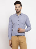 Jainish Grey Men's Cotton Solid Button Down Formal Shirts ( SF 734Light-Grey ) | Grocsy