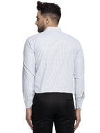 Jainish Black Men's Cotton Checked Formal Shirt's ( SF 758Black ) | Grocsy