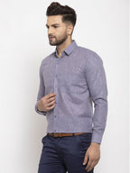 Jainish Grey Men's Dobby Solid Formal Shirts ( SF 762Grey ) | Grocsy