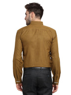 Jainish Olive Men's Button Down Collar Cotton Formal Shirt ( SF 785Olive ) | Grocsy