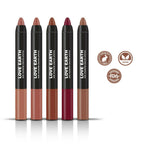 Love Earth Lip Crayon Non-Transfer Lipstick 1.O And Sharpener | Grocsy