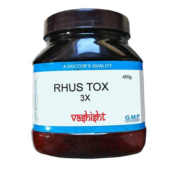 Vashisht Homeopathy Rhus Toxicodendron Tritration Tablets | Grocsy