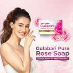 Dabur Gulabari Pure Rose Soap for Radiant Rose Glowing Skin & Body | Grocsy