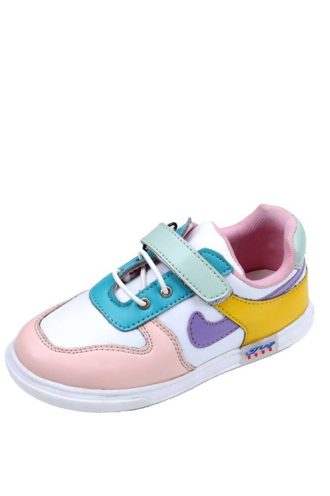 Tiny Bugs Unisex Color Block Sneakers - Multi | Grocsy
